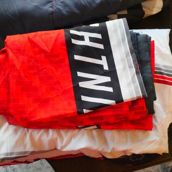 NEW Jay Franco Cars McQueen Full Double Comforter Set 7 Piece Bedding Set OPEN - Picture 6 of 9